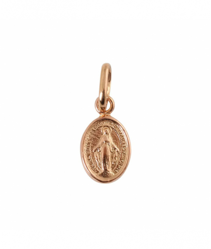 Gigi Clozeau -  Pendentif Petite Madone, or rose