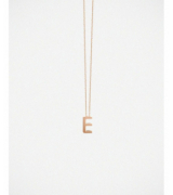 Vanrycke Collier abecedaire lettre E